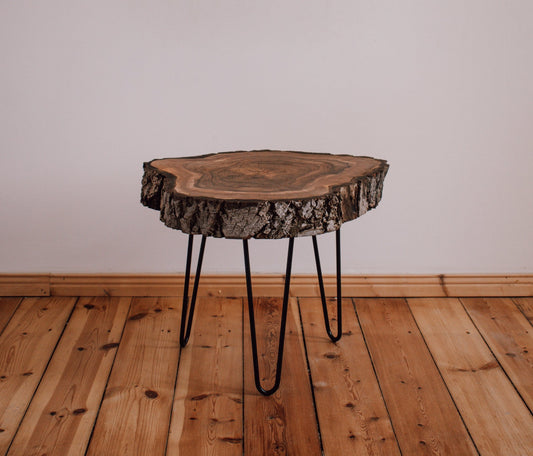 Beistelltisch - Walnuss