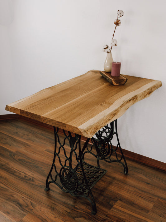 Ess-/Schreibtisch - Eiche mit Singergestell